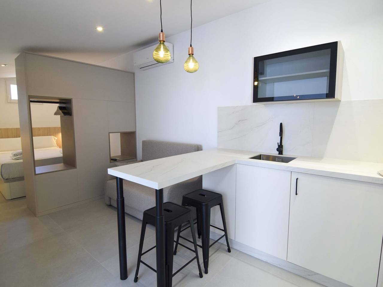 Apartamento vacacional entero, Letmalaga Princesa Huelin Estudio Premium. in Playa de la Misericordia, Málaga