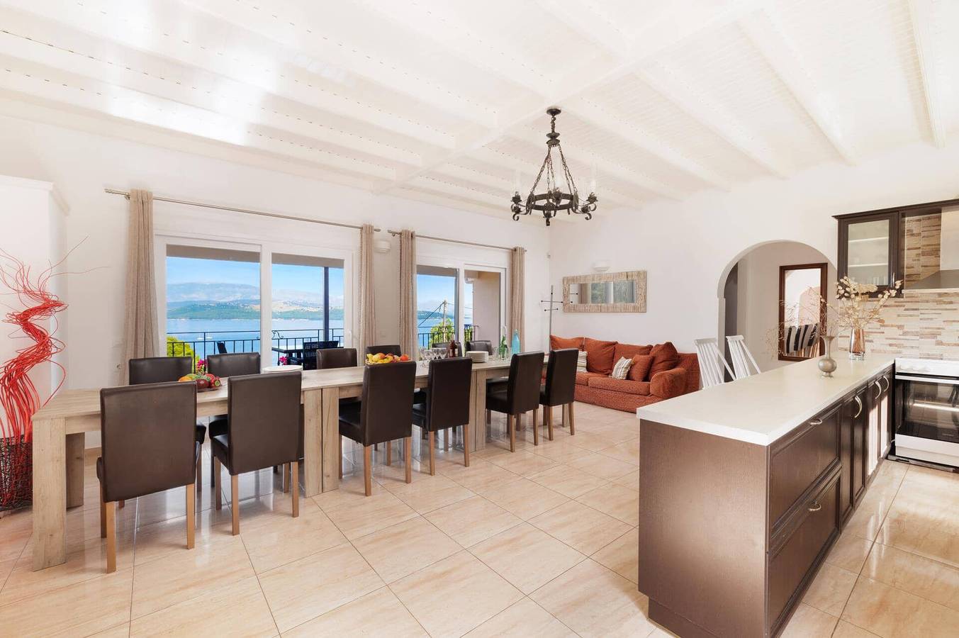 Villa Caribia Sea View by Villa Plus in Agios Stefanos (Corfu), Corfu