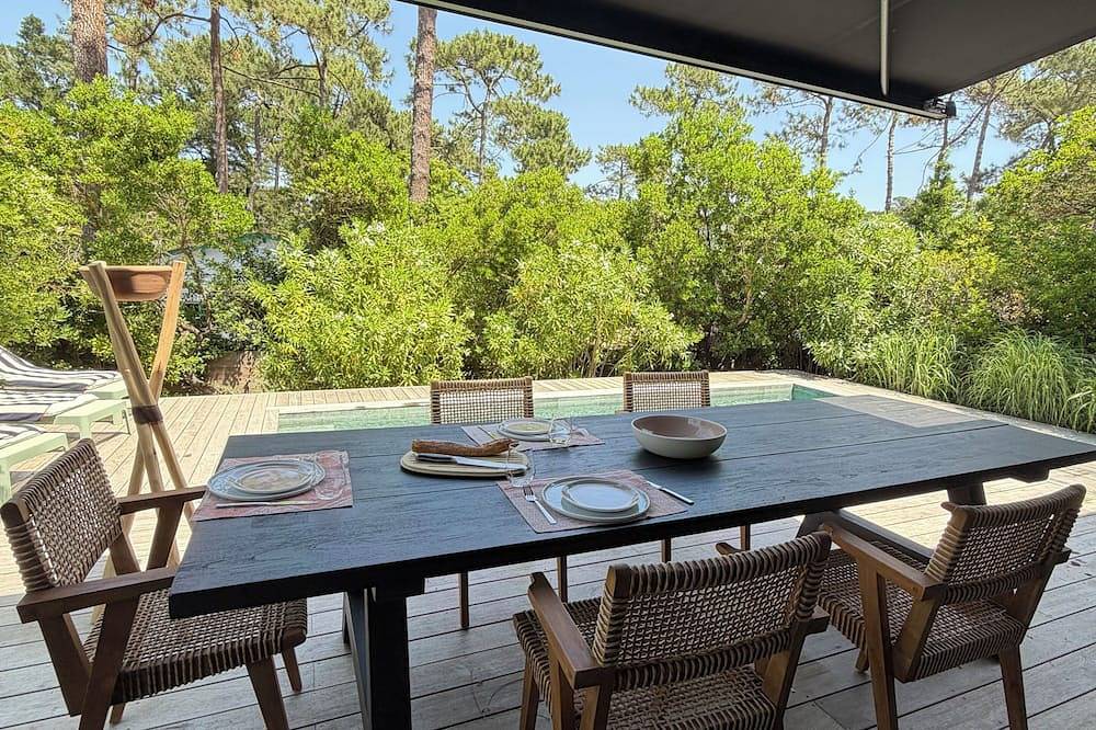 Cabane d'architecte au Canon – piscine chauffée, pinède, sans vis-à-vis in Lège-Cap-Ferret, Région d'Arcachon