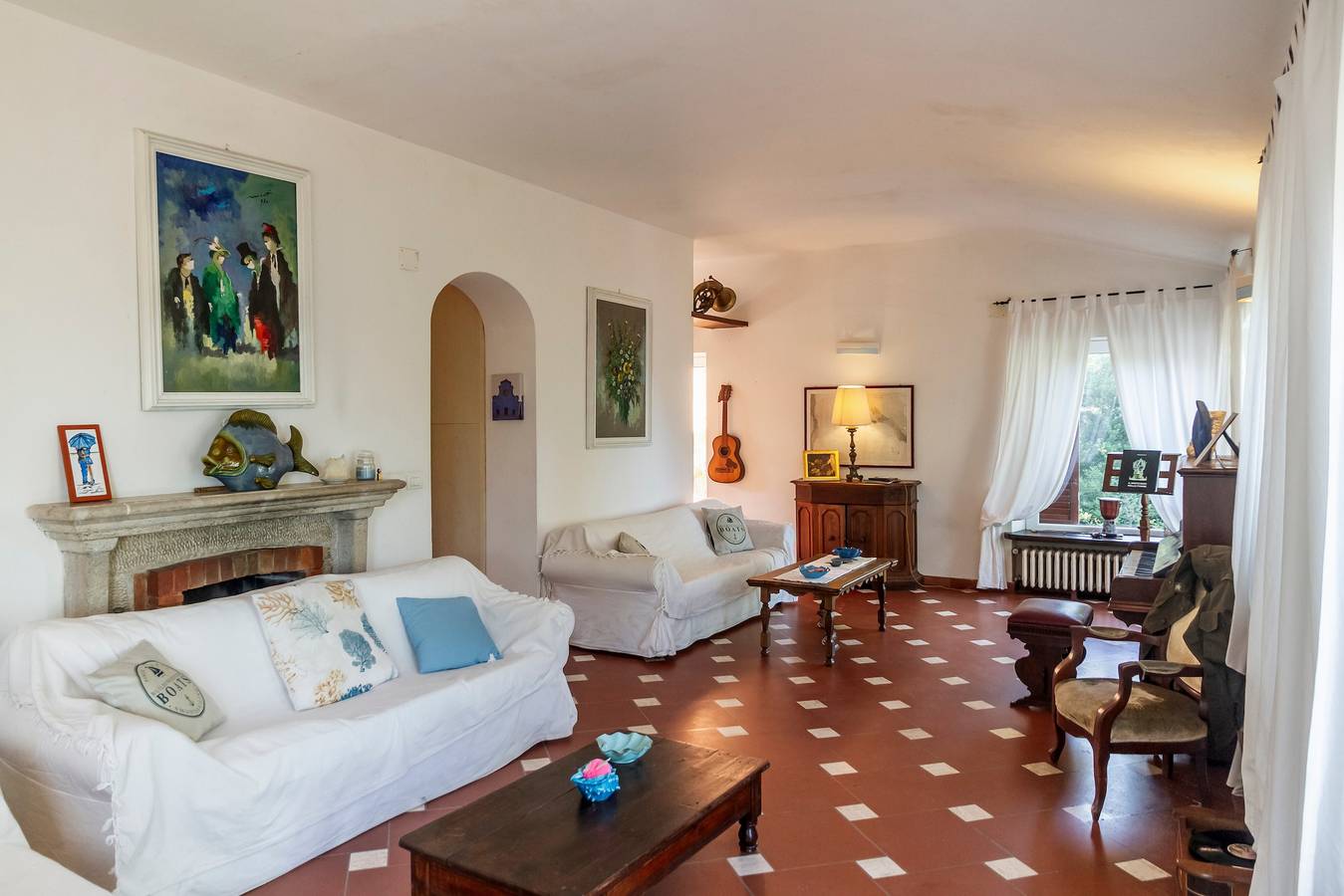 Villa luce con vista panoramica e giardino in Porto Santo Stefano, Provincia de Grosseto