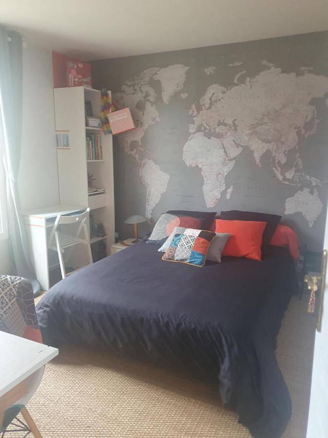 Double Room with Garden View in Vauréal (Val-d'Oise), Val-d'Oise