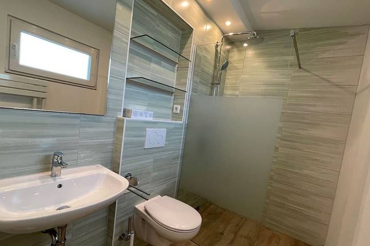 Ferienwohnung für 4 Personen, mit Terrasse und Garten