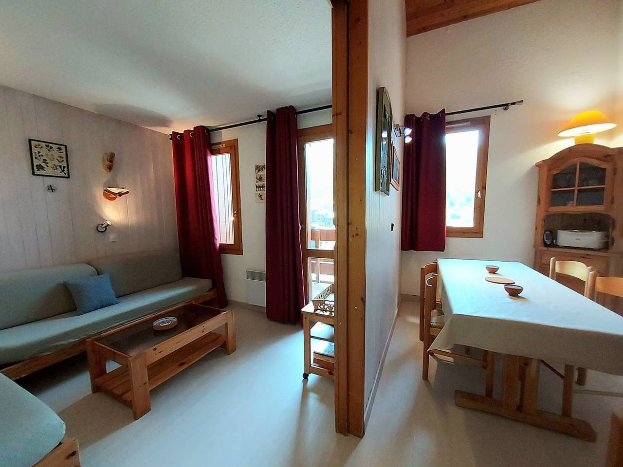 Appartement entier, Duplex 47m² à Valmorel, Animaux Admis, Balcon, Proche Pistes in Valmorel, Les Avanchers-Valmorel