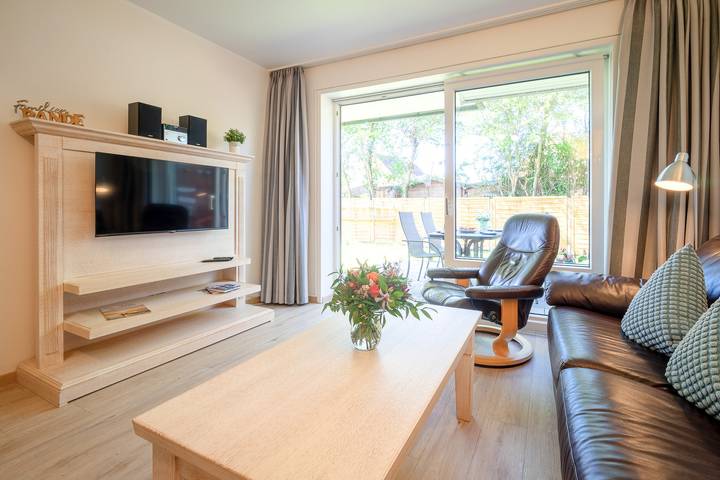 Ferienwohnung für 4 Personen, mit Terrasse und Garten