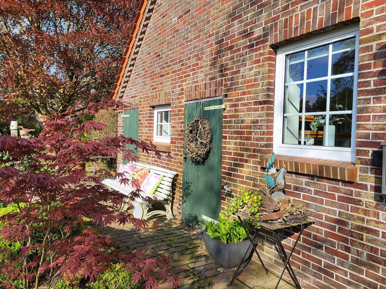 Ganze Wohnung, Ferienwohnung Sommerabend mit privatem Garten und Wlan in Zetel, Nordseeküste