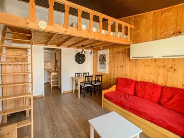 Chalet pour 4 personnes, avec terrasse, animaux acceptés à Tignes