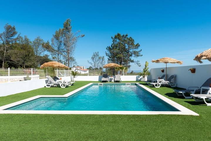 Casa de férias para 2 pessoas, com Terraço e Jardim e ainda Piscina and Vista em Quiaios
