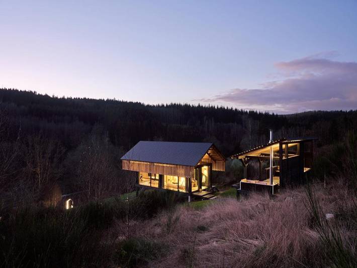 Maison de vacances pour 4 personnes, avec terrasse et jacuzzi à Bertogne