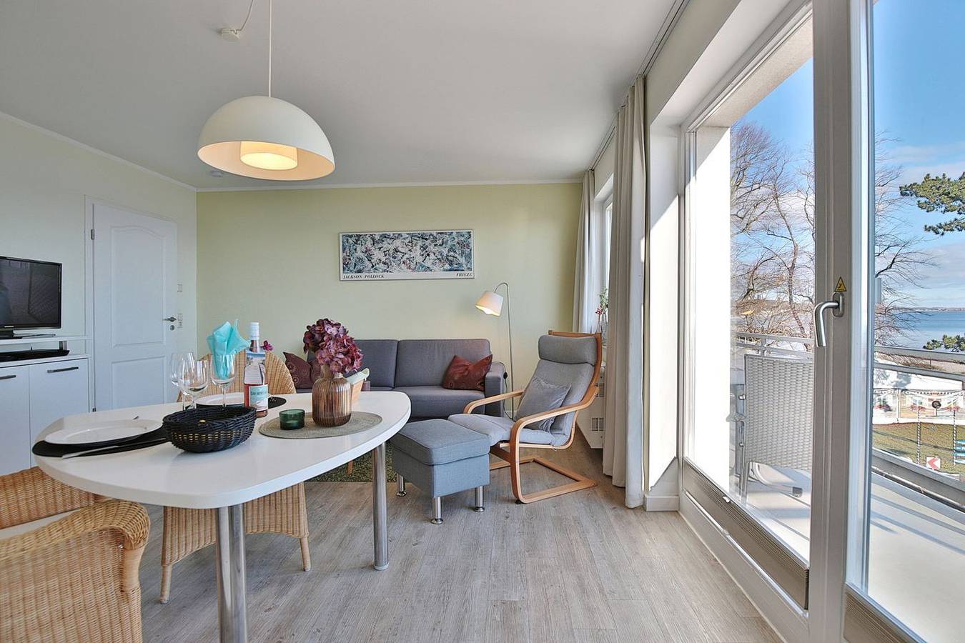 Feriendomizil Strandblick Appartement 1 Meerblick, foto 13