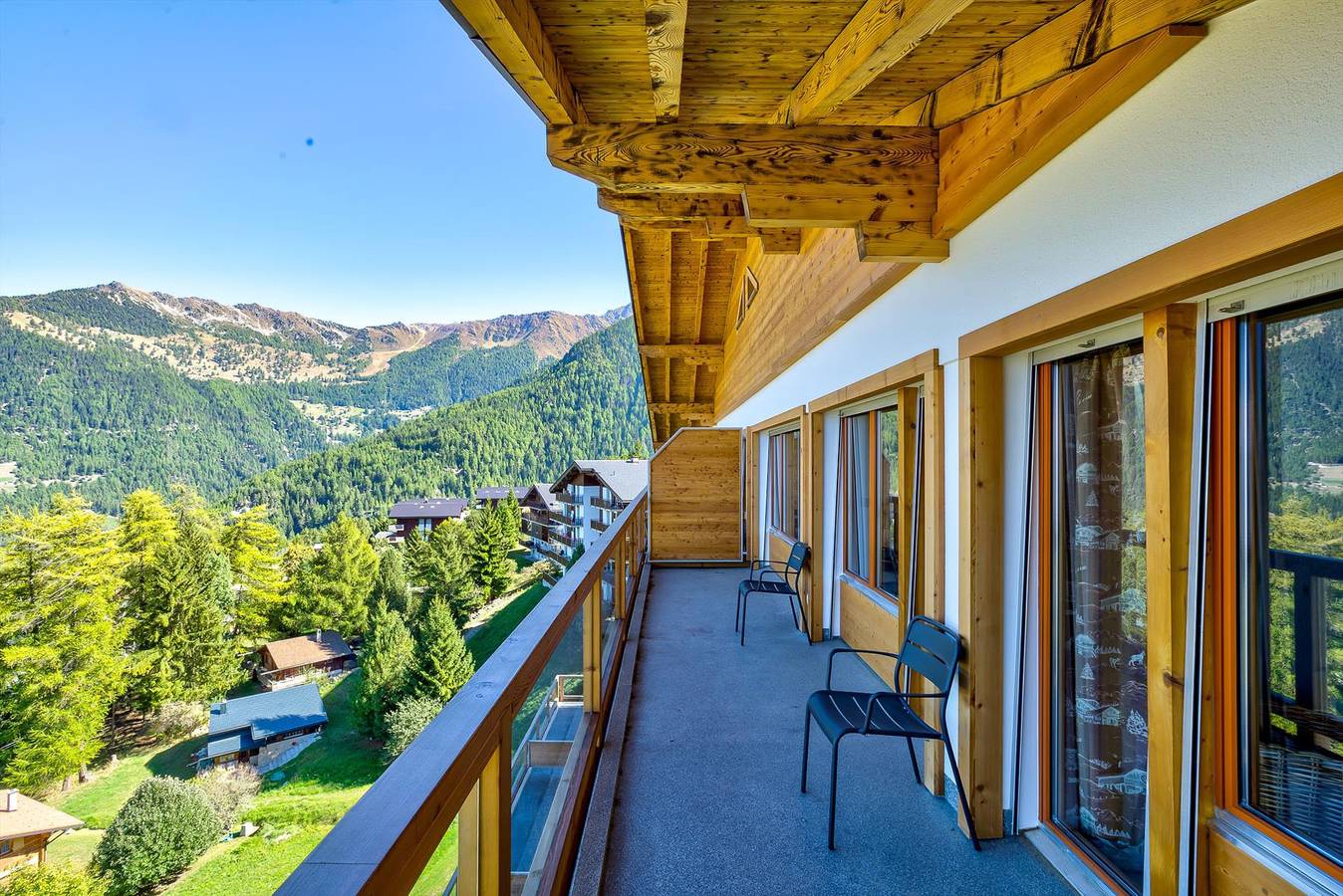 Ganze Wohnung, Penthouse Richemont in La Tzoumaz, Riddes