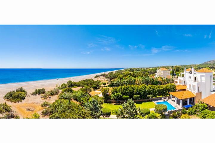 Ferienhaus für 7 Personen, mit Garten und Meerblick auf Rhodos - 4