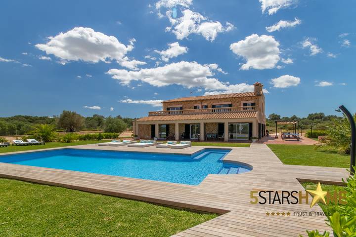 Finca mit Whirlpool für 12 Personen, mit Garten und Pool sowie Whirlpool auf Mallorca Westen - 3