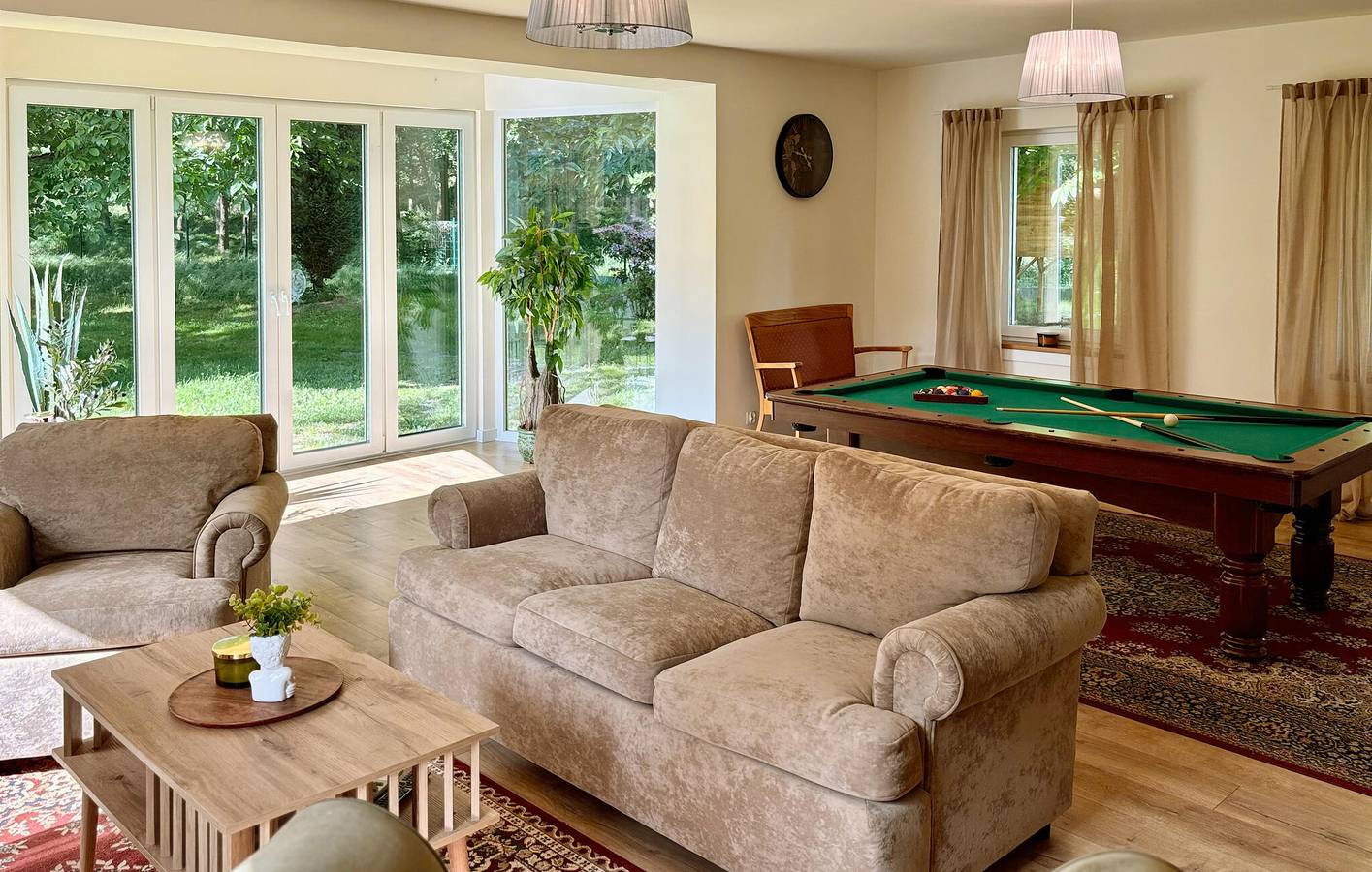 Ferienhaus für 12 Personen mit Pool in Lebus (Polen)