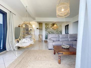 Gîte pour 6 personnes, avec jardin et vue à Manapy les Bains