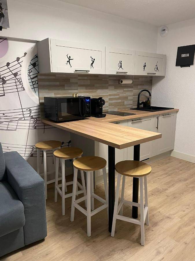 Appartement entier, Studio Music Blue - Bourgoin Centre in Bourgoin-Jallieu, Région de La Tour-du-Pin
