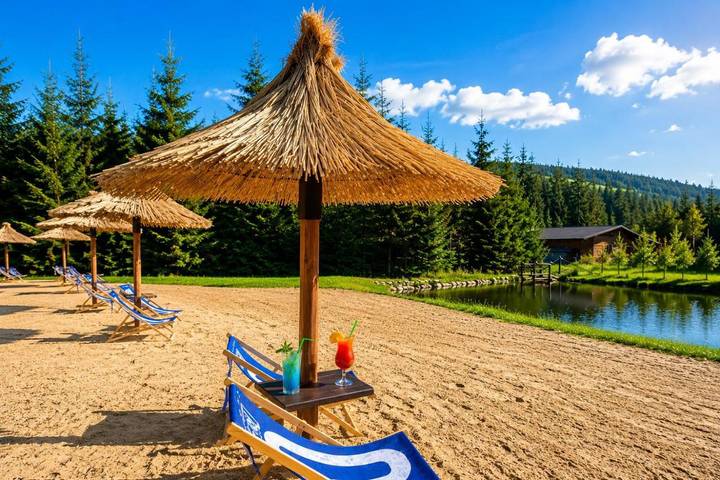 Bed & breakfast dla 2 osób, z Ogród i Widok w Małe Ciche