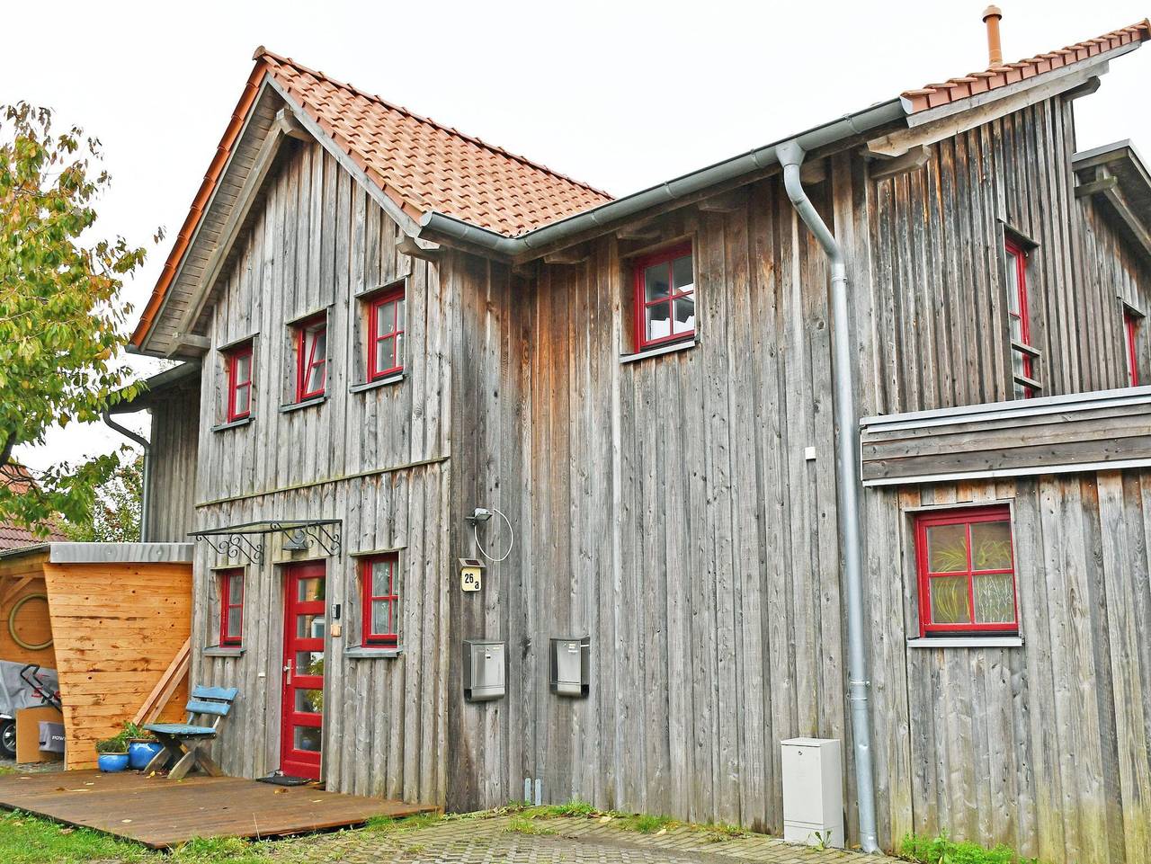 Ganze Ferienwohnung, Ferienwohnung mit Dachterrasse/Kamin nahe dem Strelasund - Ferienwohnung mit Dachterrasse/Kamin nahe dem Strelasund in Stralsund, Stralsund Umland