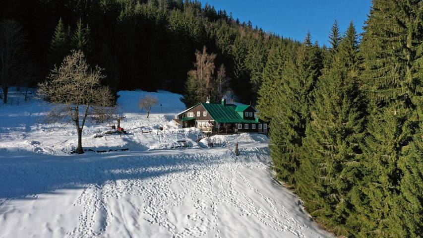 Ferienhaus für 3 Personen, mit Terrasse und Garten sowie Ausblick in Spindlermühle - 2