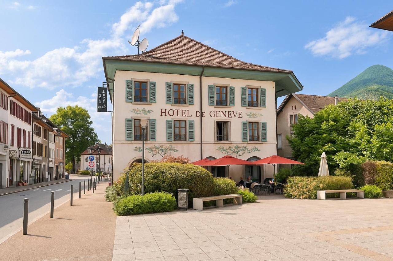 Logis Hôtel de Genève et Restaurant , Faverges-Seythenex in Faverges, Parc naturel régional du Massif des Bauges