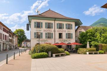 Hôtel pour 2 personnes, avec jardin et terrasse à Faverges