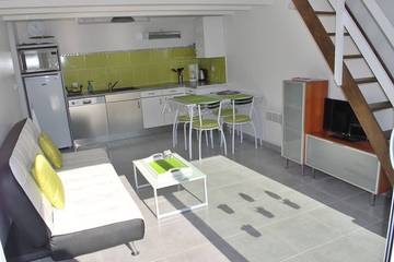 Gîte pour 4 personnes, avec jardin et terrasse, animaux acceptés dans Plage des Sableaux