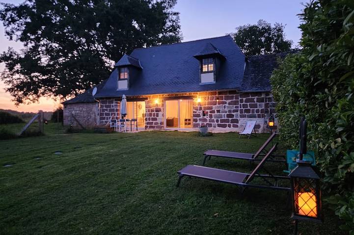 Gîte pour 3 personnes, avec Jardin à Segonzac (Corrèze)