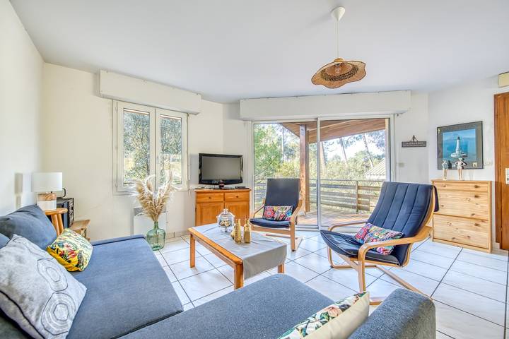 Location de vacances pour 5 personnes, avec Jardin dans Lac d'Hourtin Carcans - 2