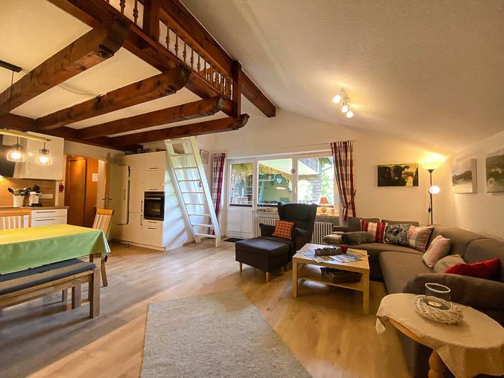 Ferienwohnung für 6 Personen, mit Balkon in Oberstaufen - 2