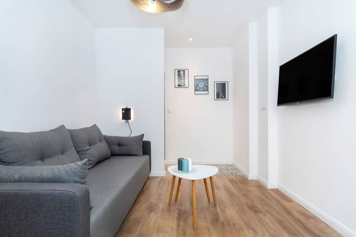 Estudio entero, Cozy Studio | 900 m to Poznań Fair in Łazarz, Poznań