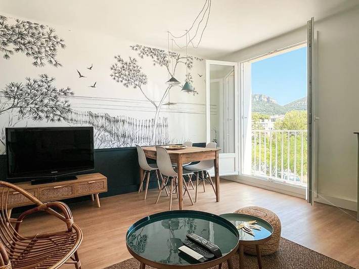 Ferienwohnung für 4 Personen, mit Terrasse und Ausblick in Cassis - 3