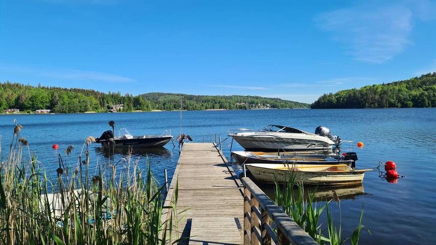 Villa für 2 Personen, mit Terrasse und Ausblick sowie Seeblick in Schweden - 4