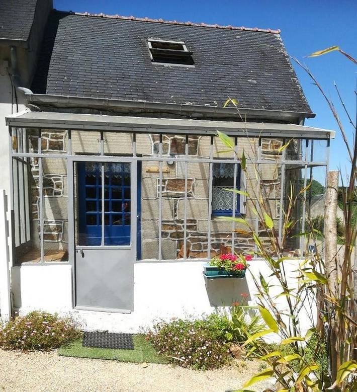 Maison de vacances pour 2 personnes, avec Terrasse et Jardin à Scrignac