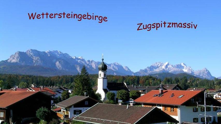 Ferienwohnung für 2 Personen, mit Terrasse in Krün - 3