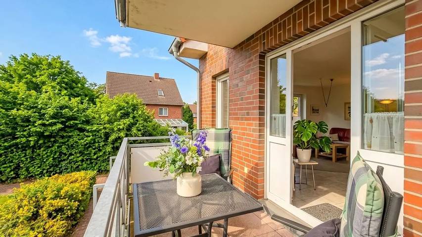 Ferienwohnung für 4 Personen, mit Balkon in Horumersiel