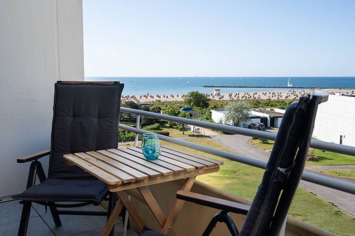 Ferienwohnung für 2 Personen, mit Balkon auf Fehmarn