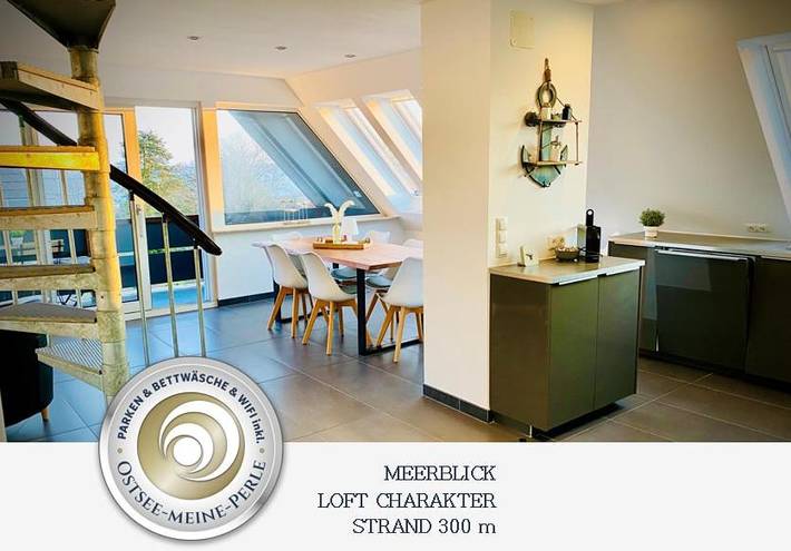 Ferienwohnung für 6 Personen, mit Seeblick und Balkon sowie Ausblick und Sauna, kinderfreundlich - 1