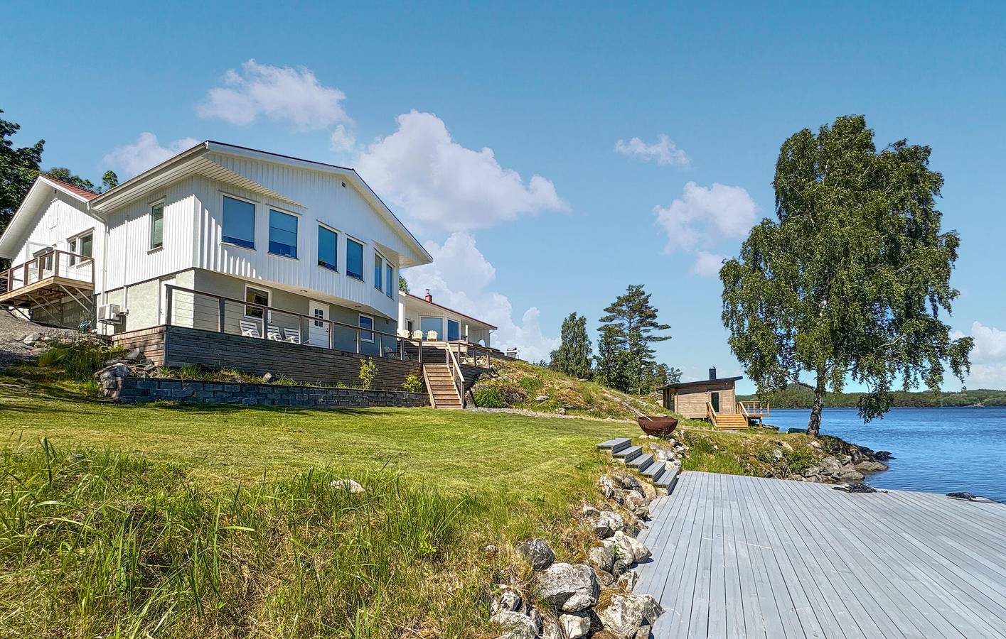 Ferienhaus für 14 Personen mit Sauna in Nyckelvattnet, Dalsland