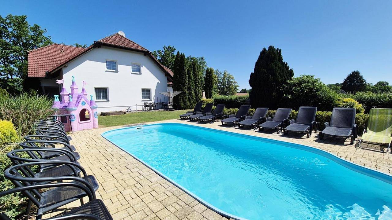 Quadruple Room in Libín, Région de Budweis