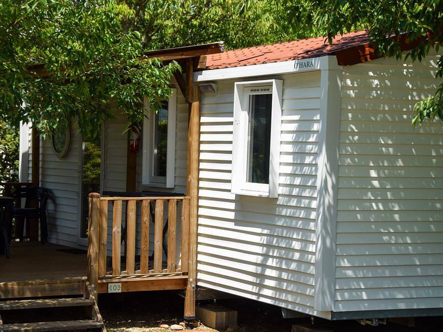 Camping Lou Rouchetou - Mobilhome 6 personnes - Confort Plus Climatisation Tv 31 m² - 3Ch s in Les Vans, Parc national des Cévennes