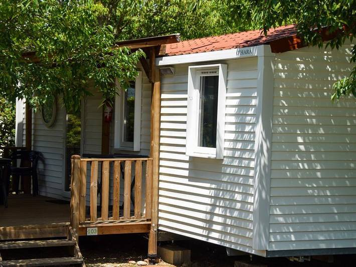 Mobil home pour 6 personnes, avec bassin pour enfant à Les Vans - 2