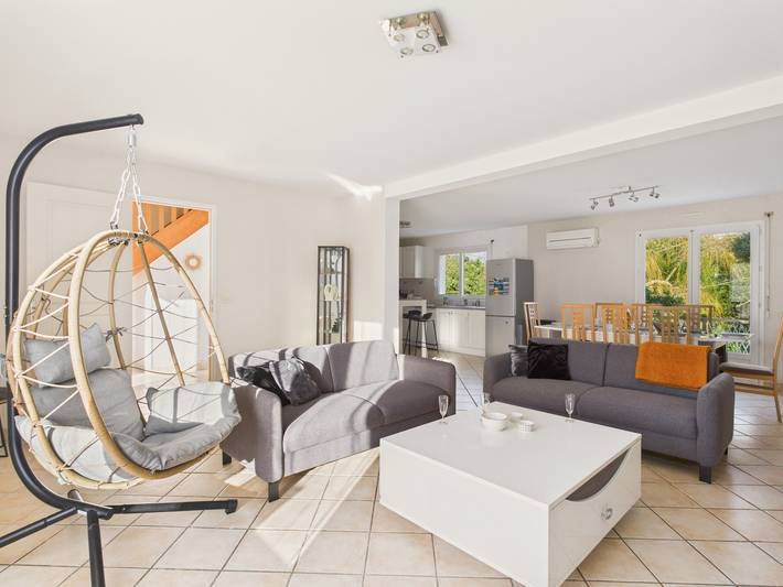 Location de vacances pour 8 personnes, avec Terrasse et Jardin à Clohars-Fouesnant