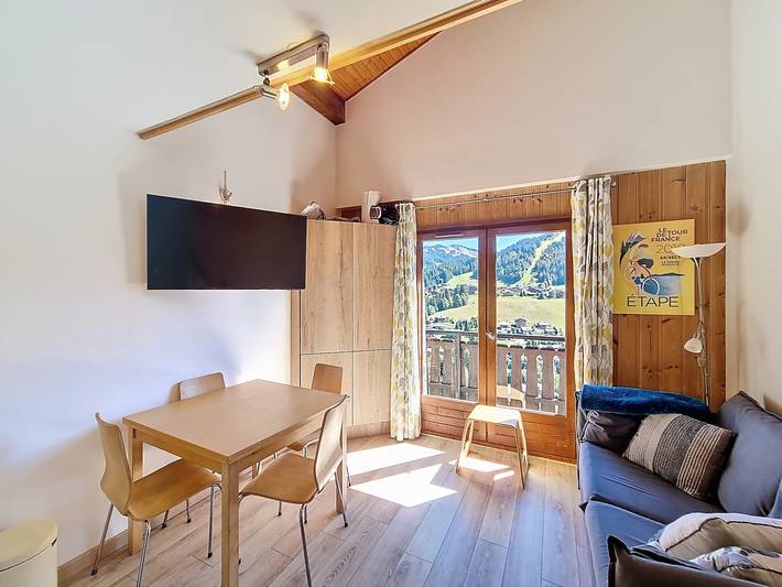 Appartement de vacances pour 6 personnes, avec balcon à Les Gets