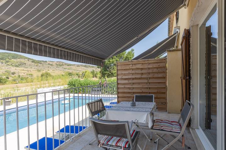Gîte pour 6 personnes, avec balcon à Lagorce - 3