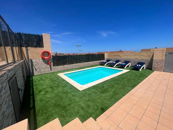 Casa rural para 6 personas, con terraza y piscina además de vistas y jardín en Antigua - 2