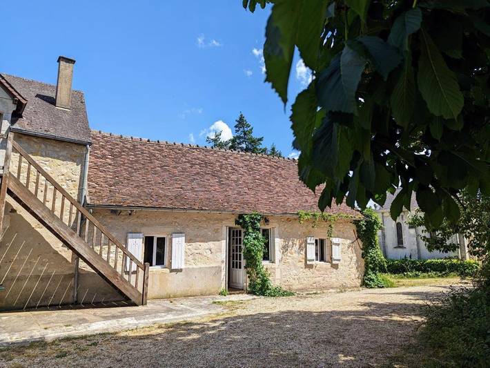 Gîte pour 8 personnes, avec terrasse à Ciron