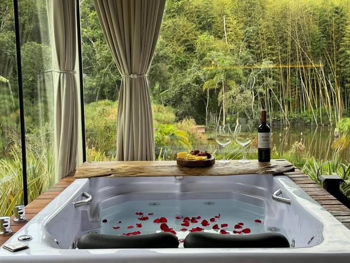 Gîte pour 2 personnes, avec jardin et jacuzzi à São Roque - 3