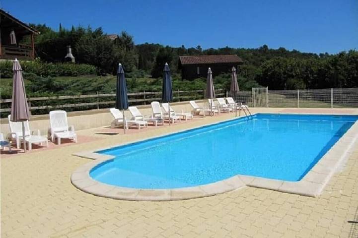 Maison pour 6 personnes, avec Balcon ainsi que Terrasse et Jardin à Terrasson-Lavilledieu