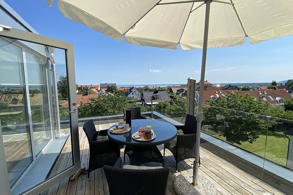 Ganze Wohnung, Wohnung mit Dachterrasse im Zentrum von Båstad in Bastad, Bjärehalvön