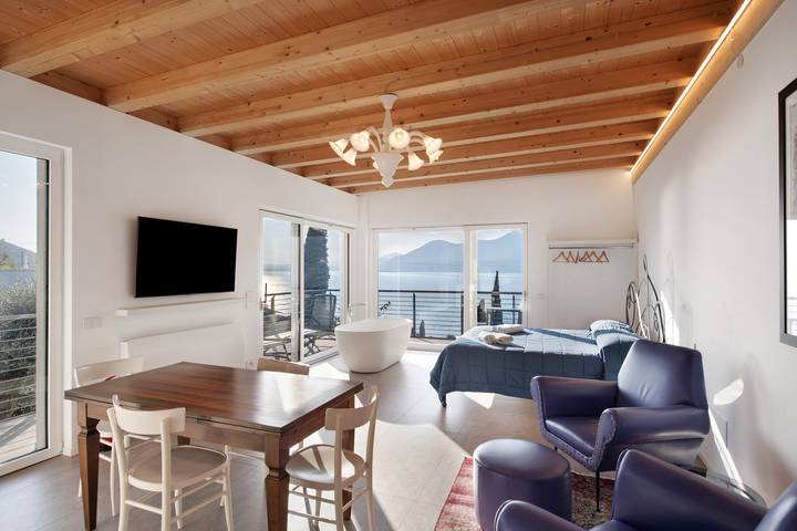 Ferienwohnung für 2 Personen, mit Seeblick und Balkon am Gardasee - 3