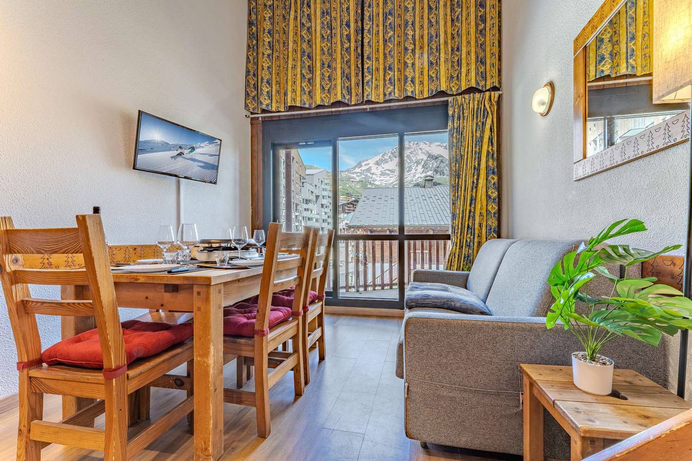 Appartement entier, Mountain View Apt & Direct Slope in Val Thorens, Les Trois Vallées